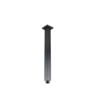 Gun Metal Grey Square Ceiling Shower Arm